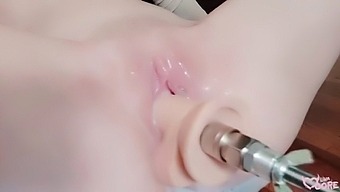 Wet And Messy Masturbation. Squirt