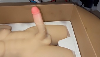 Teen Rides Male Sex Doll To Orgasm