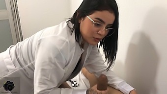 Spanish Teen Seeks Help With Her Penis Issues And Receives Oral Assistance From A Doctor With A Big Ass.