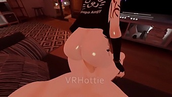 Get Up Close And Personal With A Pov Dick Grind And Lap Dance On The Couch In Vrchat