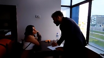 Unattractive College Student Receives One-On-One Lessons From Well-Endowed African American Tutor, With The Agreement Of Sexual Encounters