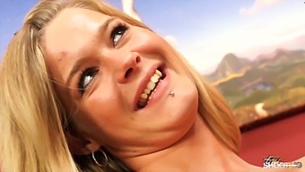 Klara, A Busty Blonde, Enthusiastically Gives Oral Pleasure And Swallows Semen As An Alternative To A Professional Photoshoot