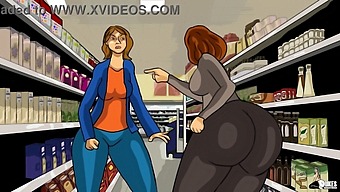 Mrs. Keagan With Large Buttocks Faces Difficulties At The Grocery Store (Fourth Season Of Solicitation)