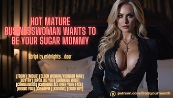 A Mature Businesswoman Offers A Sugar Baby Experience With Asmr Audio