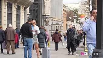 Nuria Millan, An Amateur European Girl, Enjoys Picking Up Strangers On The Street For Hardcore Action