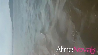 A Busty Blonde Sunbathing On The Beach Gets More Than She Bargained For - Alinenovak.Com.Br