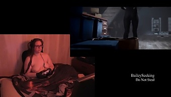 Natural Tits And Inked Skin In Quarry Game Adventure