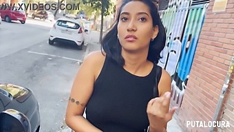 Prisangel, A Sultry Colombian, Passionately Pleasures Torbe'S Genitals With Her Tongue And Mouth