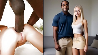 A Black Man Pleasures My Stunning Spouse With His Impressive Member And Anus