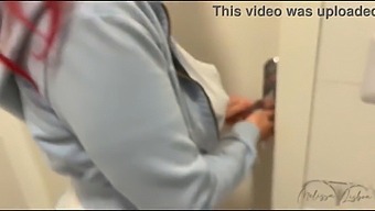 I Have A Hot Interracial Encounter With My Stepmother In The Bathroom Of A Shop After I Returned Home Alone.